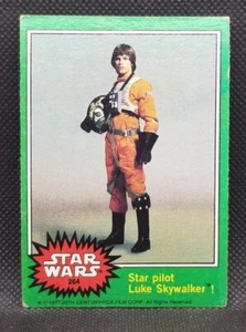 1977 TOPPS STAR WARS STAR PILOT LUKE SKYWALKER #264 - Picture 1 of 2
