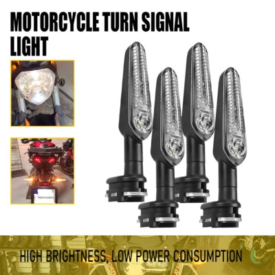 4 luces intermitentes LED de señal de giro para Yamaha FZ6 FZ1 FZ09 FZ07 YZF R6 R3 R1 A Foto 1 de 4