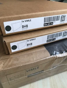 Ikea Vimle 3 Seat Sofa Cover Hallarp Grey COMPLETE Set NEW/SEALED - Picture 1 of 6