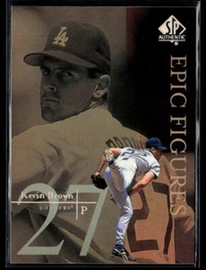 Kevin Brown 1999 SP Authentic Epic Figures #E30 - Picture 1 of 2