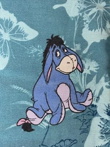 Disney Exclusive EEYORE Winnie The Pooh Scrubs Top Sz M BID 4 CHARITY❤️blt7m88 - Picture 1 of 8