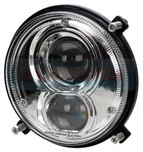 LED Headlight Headlamp For John Deere Fendt Massey Ferguson Tractors - Picture 1 of 3