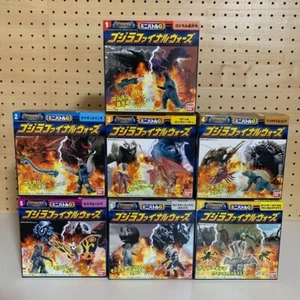 Lotto di 7 figurine BANDAI GODZILLA FINAL WARS Mini Battle-G set completo - Foto 1 di 2