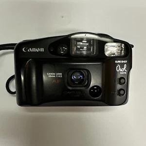 CANON Sure Shot Owl MARLBORO 35mm Film Camera - Tested - Great Condition - Picture 1 of 7