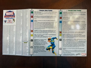 HeroClix Marvel Infinity Challenge Hall of Fame Card with Checklist - Picture 1 of 2