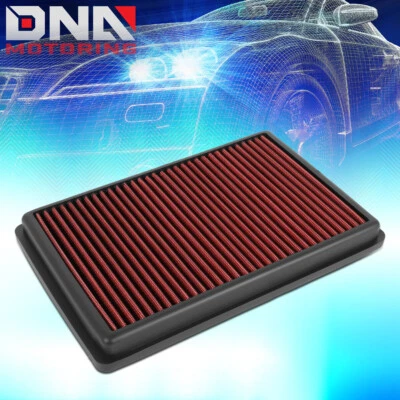 FOR 2019-2020 ACURA RDX 2.0L RED HI-FLOW ENGINE DROP-IN AIR FILTER INTAKE PANEL - Image 1 of 4