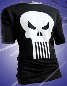 PUNISHER T-SHIRT, Marvel Comics, Pure Hero Dry Fit Crew Sports, S, M, XXL - Picture 1 of 4