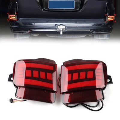 2x Rear Bumper DRL Turn Signal Brake Lamp For Toyota Land Cruiser LC200 2016-21 - Image 1 of 4