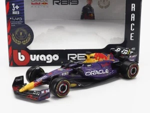 MODELLINO AUTO STATICO BURAGO RED BULL F1 RB19 LAS VEGAS 2023 PEREZ SCALA 1/43 - Foto 1 di 9