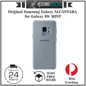 Original Samsung Galaxy ALCANTARA for S9- MINT - Picture 1 of 2