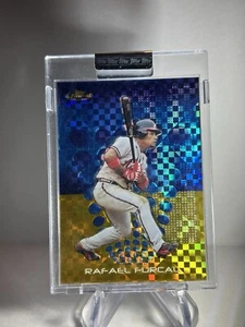 2004 Topps Finest Rafael Furcal Gold XFractor /139 Incased Factory Sealed Braves - Picture 1 of 2