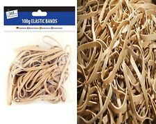 Strong Elastic Rubber Bands Size 100g Office/Stationery/Craft Home School Money