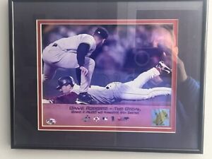 2004 Boston Red Sox "The Steal" - Dave Roberts Framed 8x10 Autographed Photo
