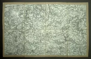 DINAN ET SA REGION EN COTES-D'ARMOR Carte geographique ancienne 19eme - Picture 1 of 6