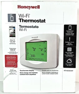 Honeywell Wi-Fi 7-Day Programmable Touchscreen Thermostat (RTH8580) - Picture 1 of 9