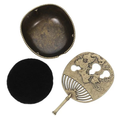  Porta Bastoncini Incenso Coni Bruciatore Di Ottone Titolare Del Cono - Immagine 1 di 4