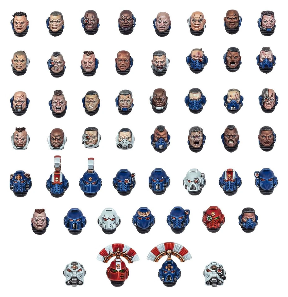 GAMES WORKSHOP [BITS] Teste Space Marines Nuovi Aggiornamenti 2025 - Bit/Parti - Warhammer 40K