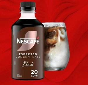 NESCAFÉ Espresso Concentrated Black Espresso Iced Coffee 10 fl oz  - Picture 1 of 4