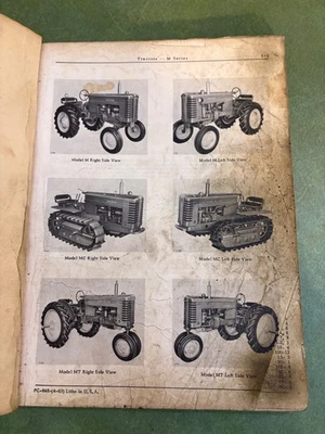 Catálogo de piezas de distribuidor de tractor serie M OEM JOHN DEERE PC-848 Foto 1 de 3