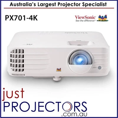 ViewSonic PX701-4K UHD Gaming & Home Theatre Projector. New from Just Projectors - Image 1 of 4