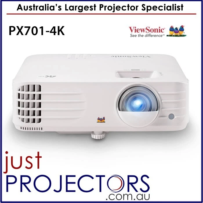ViewSonic PX701-4K UHD Gaming & Home Theatre Projector. New from Just Projectors - Image 1 of 4