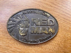 Red Man Kautabak Gürtelschnalle (1988) - Bild 1 von 3