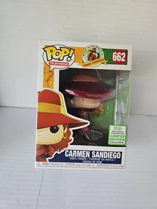 Carmen Sandiego Spring Convention Exclusive Diamond Glitter Funko Pop Vinyl #662 - Bild 1 von 15