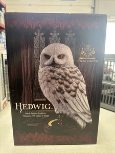 Noble Collection Harry Potter Hedwig Sculpture = Hand Painted - Foto 1 di 4