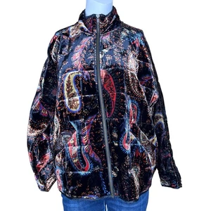 Johnny Was Damen Steppjacke Sezana Dolman Gr. L Neu mit Etikett - Bild 1 von 12