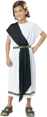 Основной Toga вечеринки греческий римский мальчик египетский карнавальный костюм вверх Хэллоуин детский костюм - Изображение 1 из 3