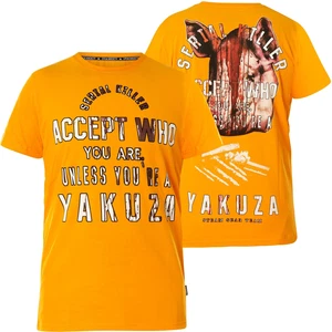 Camiseta YAKUZA Porcino TSB-17020 Naranja Caléndula Brillante Camisetas - Imagen 1 de 3