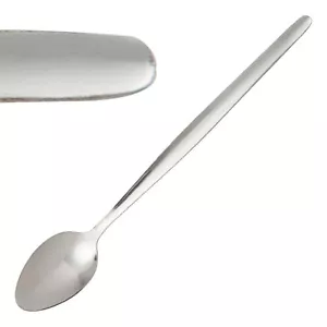 Long Teaspoons 12 x Latte Coffee Spoon Soda Spoon Ice Cream Sundae 7" 175mm - Picture 1 of 2