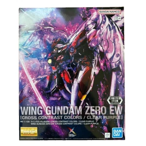 MG 1/100 Wing Gundam Zero EW Cross Contrast Colors Edizione Limitata Kit Bandai - Foto 1 di 5