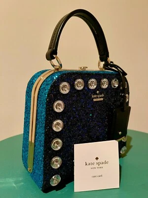 Новый KATE SPADE многоцветный блестящий (кожа) сумка Дамская сумка org $398 - Изображение 1 из 4