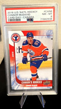2016 National Hockey Card Day Canada Rookies PSA 8 Connor McDavid #CAN6 RC
