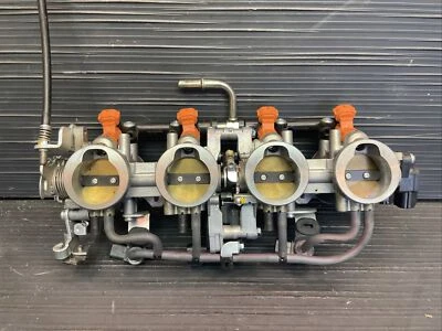 2013 Kawasaki Ninja ZX6R ZX636 Throttle bodies, fuel injectors 9k miles #81623 - Image 1 of 4