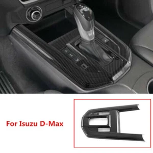 For Isuzu D-Max Dmax 2021-23 Carbon Fiber Style Gear Shift Box Panel Cover Trim - Picture 1 of 5