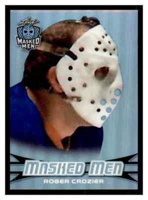 2017-18 Leaf Masked Men #15 Roger Crozier (ref 20323) - Image 1 of 2