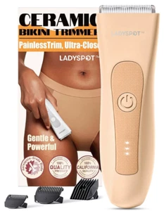 Recortadora de pelo para ingle y cuerpo Manscape naranja MANSPOT para hombre, bola eléctrica púbic - Imagen 1 de 6