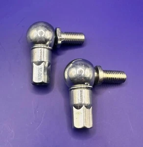 Gasfeder Gelenkkopf 90 Grad Winkel Kugelgelenk M5 x 0,8 BZP Stahl. 4 Stück. - Bild 1 von 1