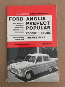 Ford Anglia, Präfekt, beliebtes Motorhandbuch * Sunday Times Serie * von P Olyslager - Bild 1 von 19