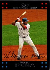 2007 Topps Wily Mo Pena #538 Boston Red Sox