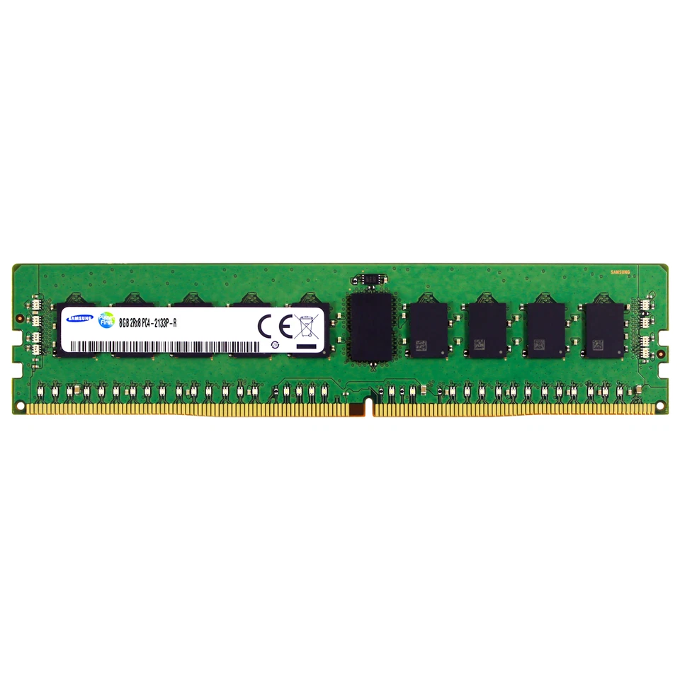 Samsung 8GB 2Rx8 PC4-2133P RDIMM DDR4-17000 ECC REG Registered Server Memory RAM - Image 1 of 1