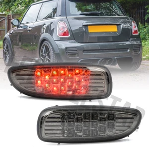 Euro Smoke Lente LED Faro antiniebla trasero para 06-15 Mini Cooper R56 R57 R58 R59 S JCW 2X - Imagen 1 de 7