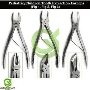 Dental Children Tooth Extraction Forceps Incisors Canine Pedo Extracting Forceps - Picture 1 of 11