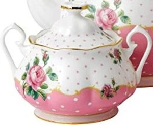 Royal Albert cheeky pink sugar bowl - Picture 1 of 1
