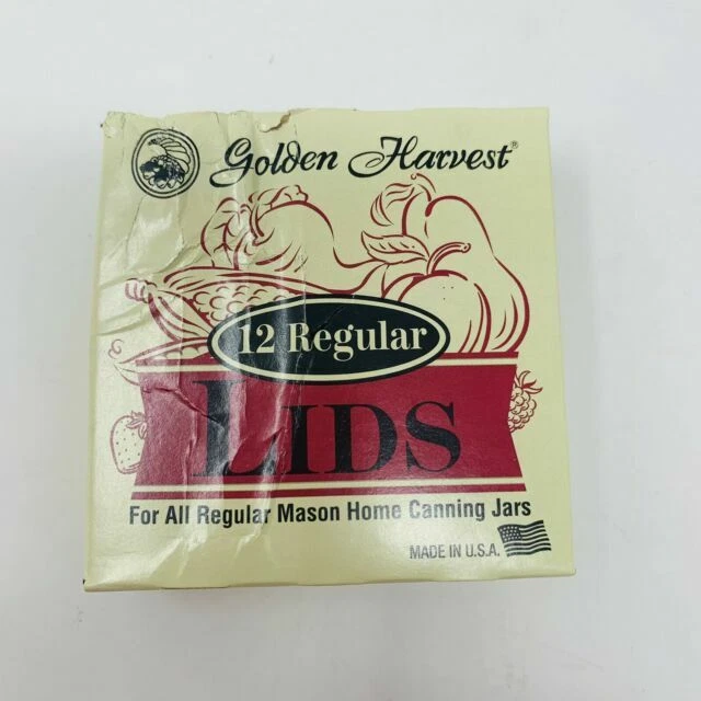 Golden Harvest 400040 Canning Lid - 12 Count