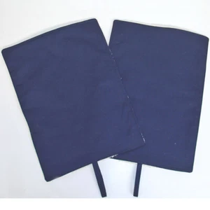 26cm x 36cm Stanley Hob Lid Covers Navy Blue Pair Mats Brandon Oven Kitchen Pads - Picture 1 of 7