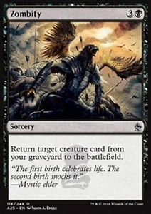 MRM ENGLISH Zombify - Zombification MTG Magic M25 - Bild 1 von 1