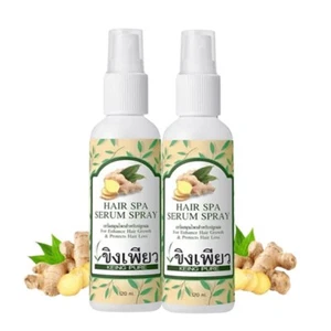 Keiing Pure Hair Serum Spray Wachstum Thai Ingwer natürlicher pflanzlicher Haarausfall 2x120ml. - Bild 1 von 6